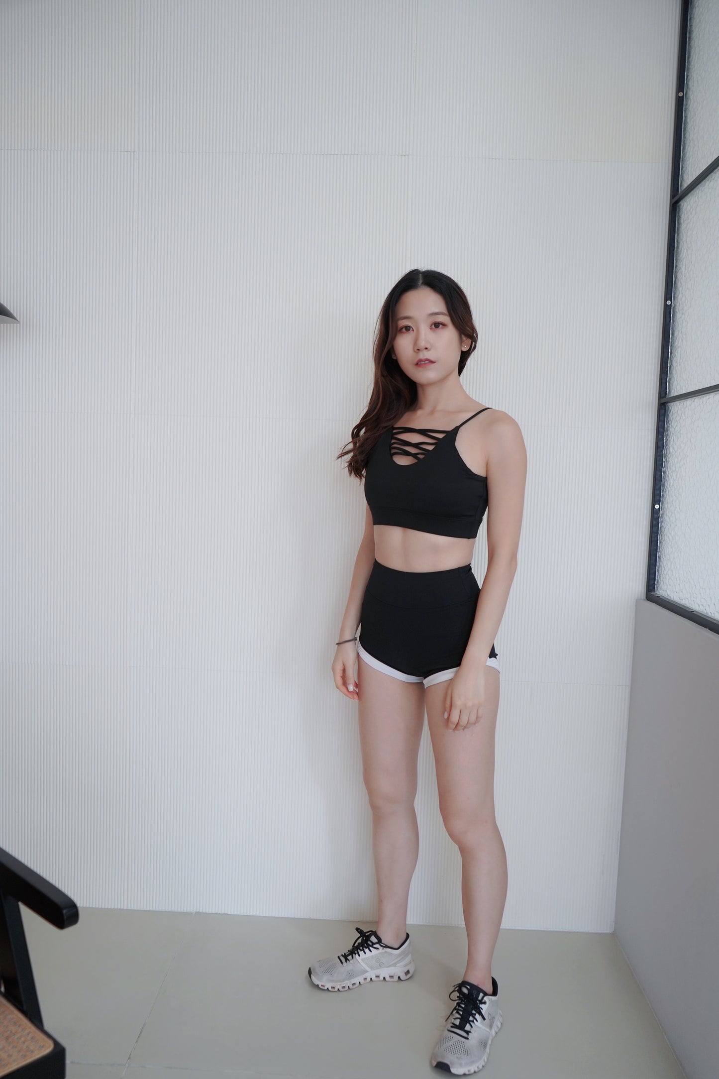 The Front Criss Cross Sports Bra