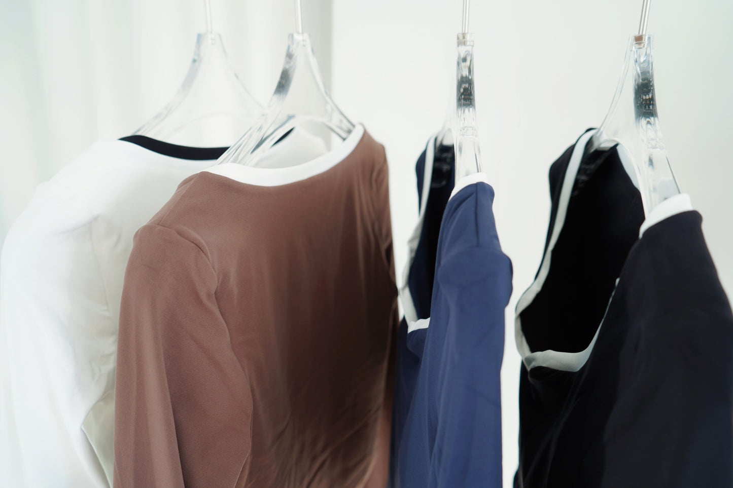 PREMIUM - Classic Two Tone Long Sleeve Top