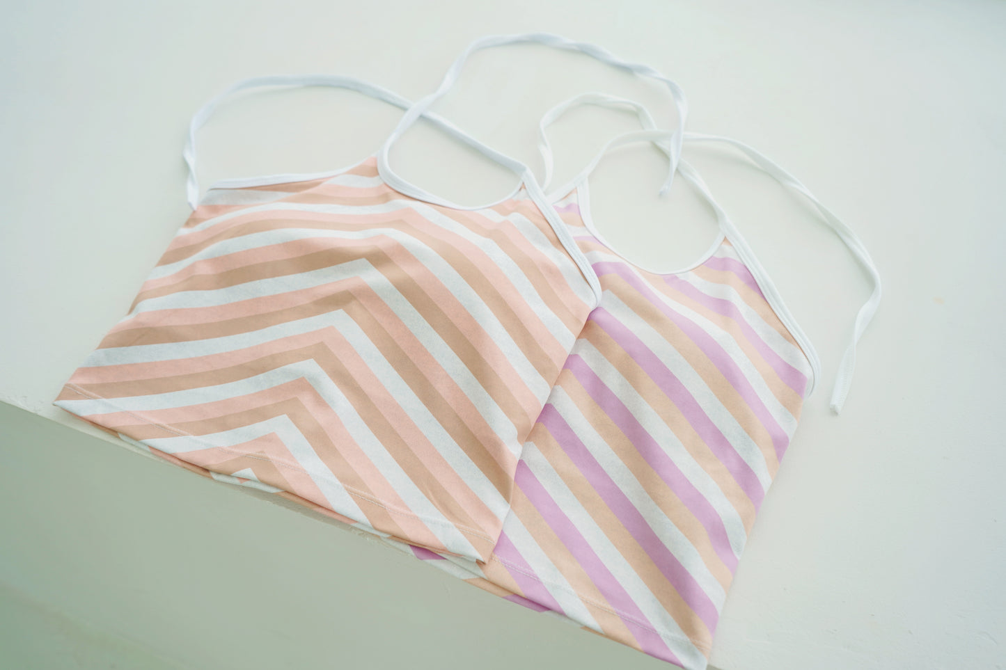 PREMIUM - Summer Abstract Stripe Top