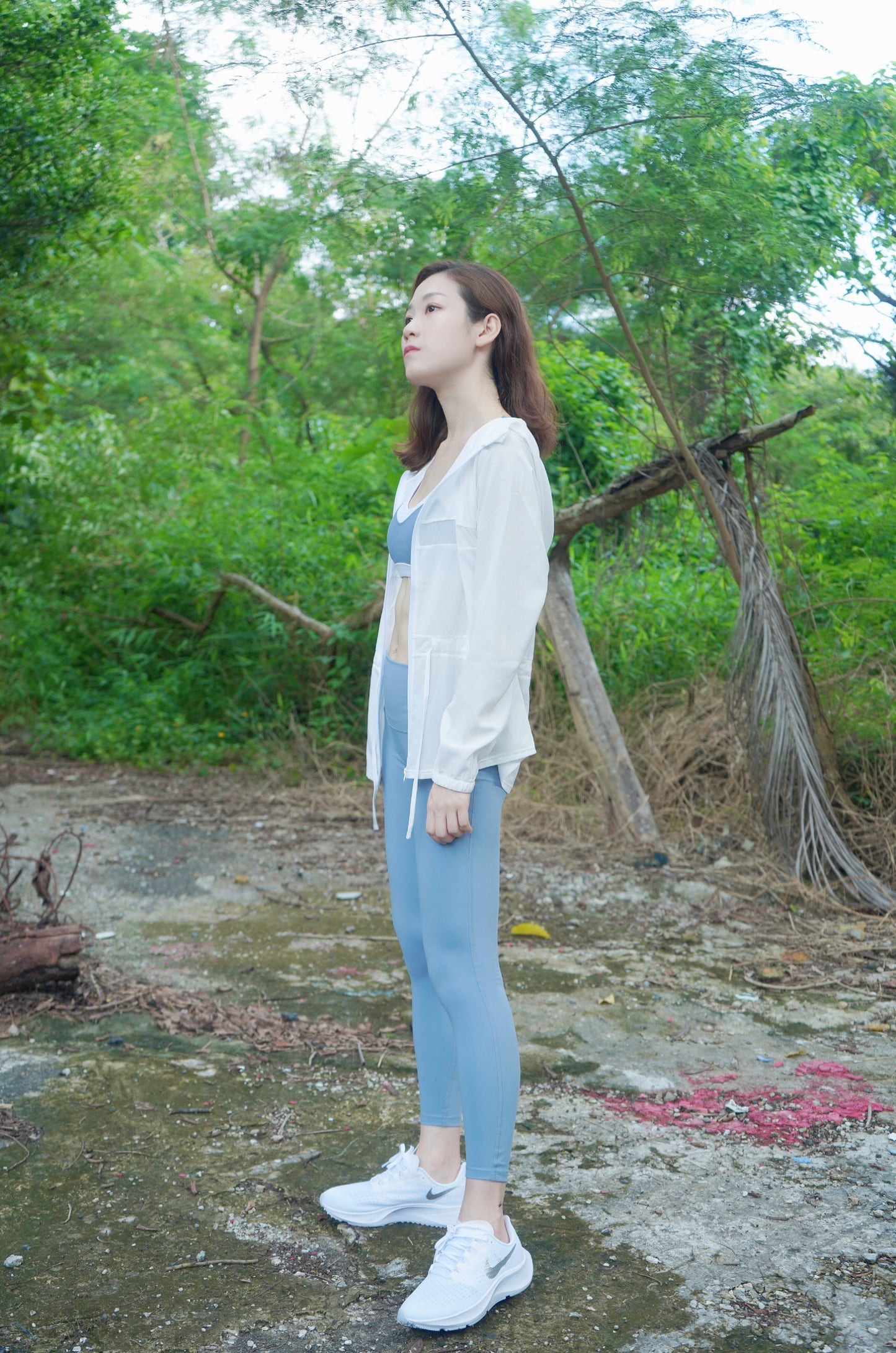 The Lightweight Blue Leggings