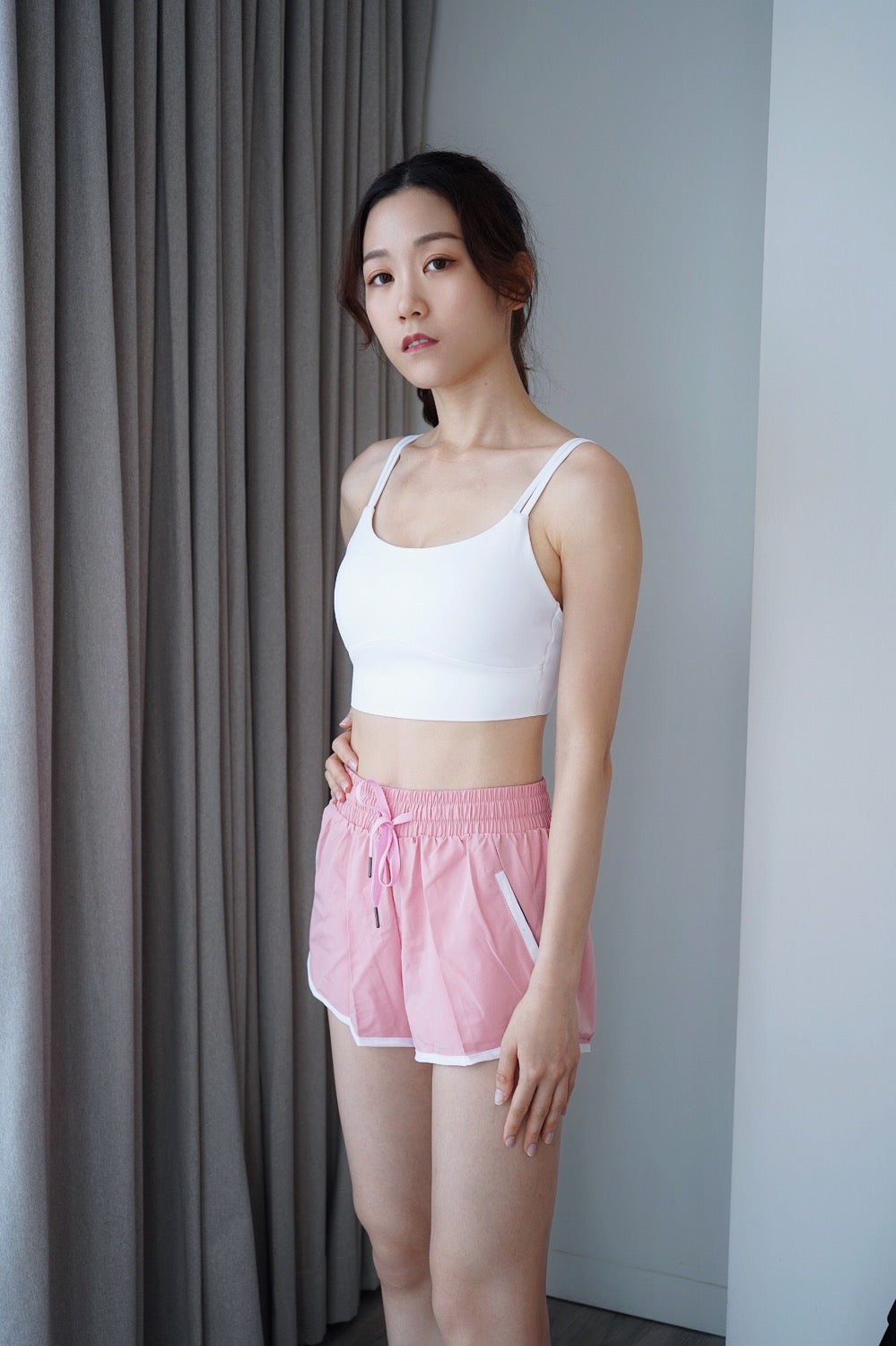 The Side Strip Shorts with Zip Pockets