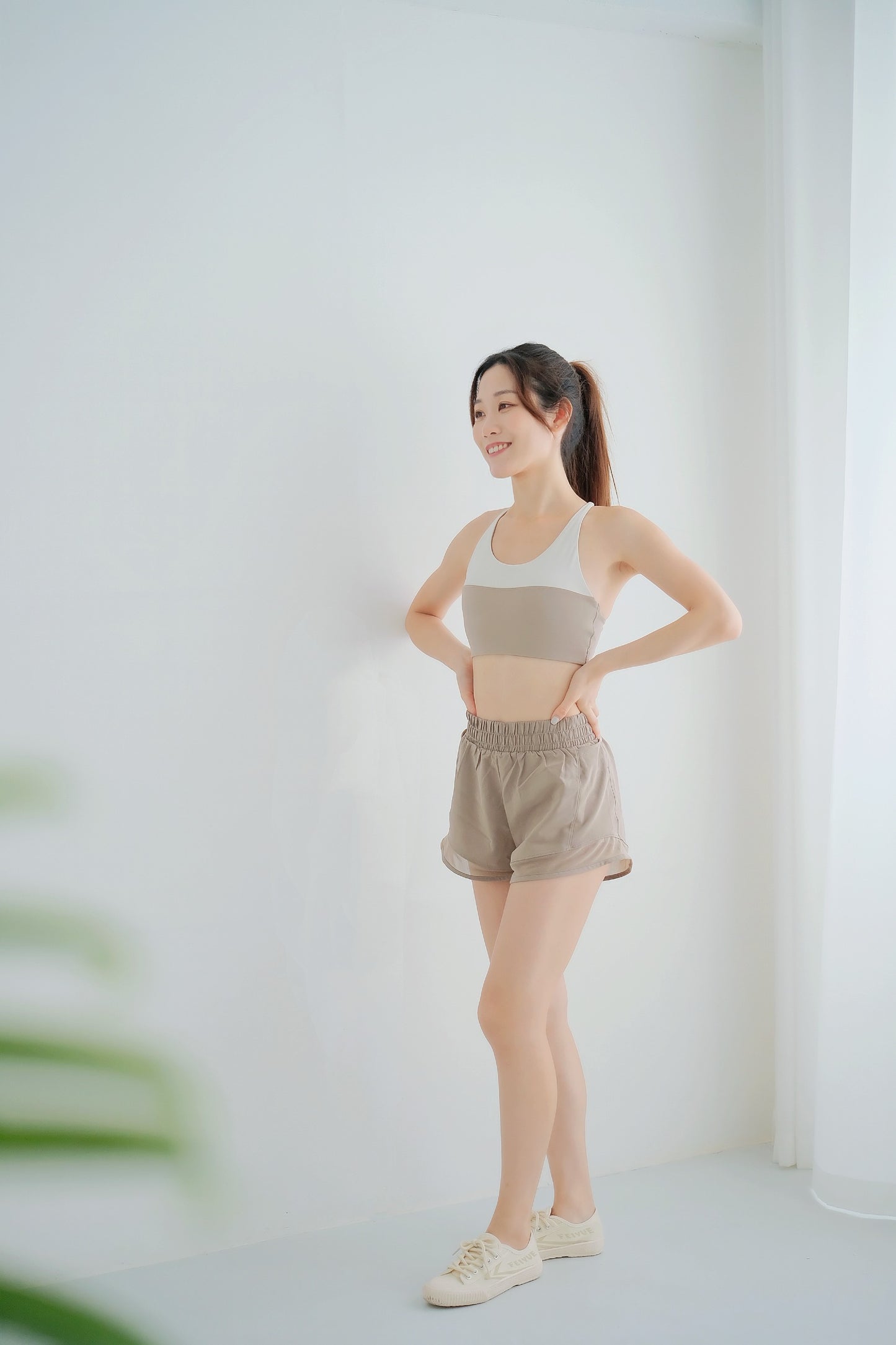 Classy Two Tone Activewear Set