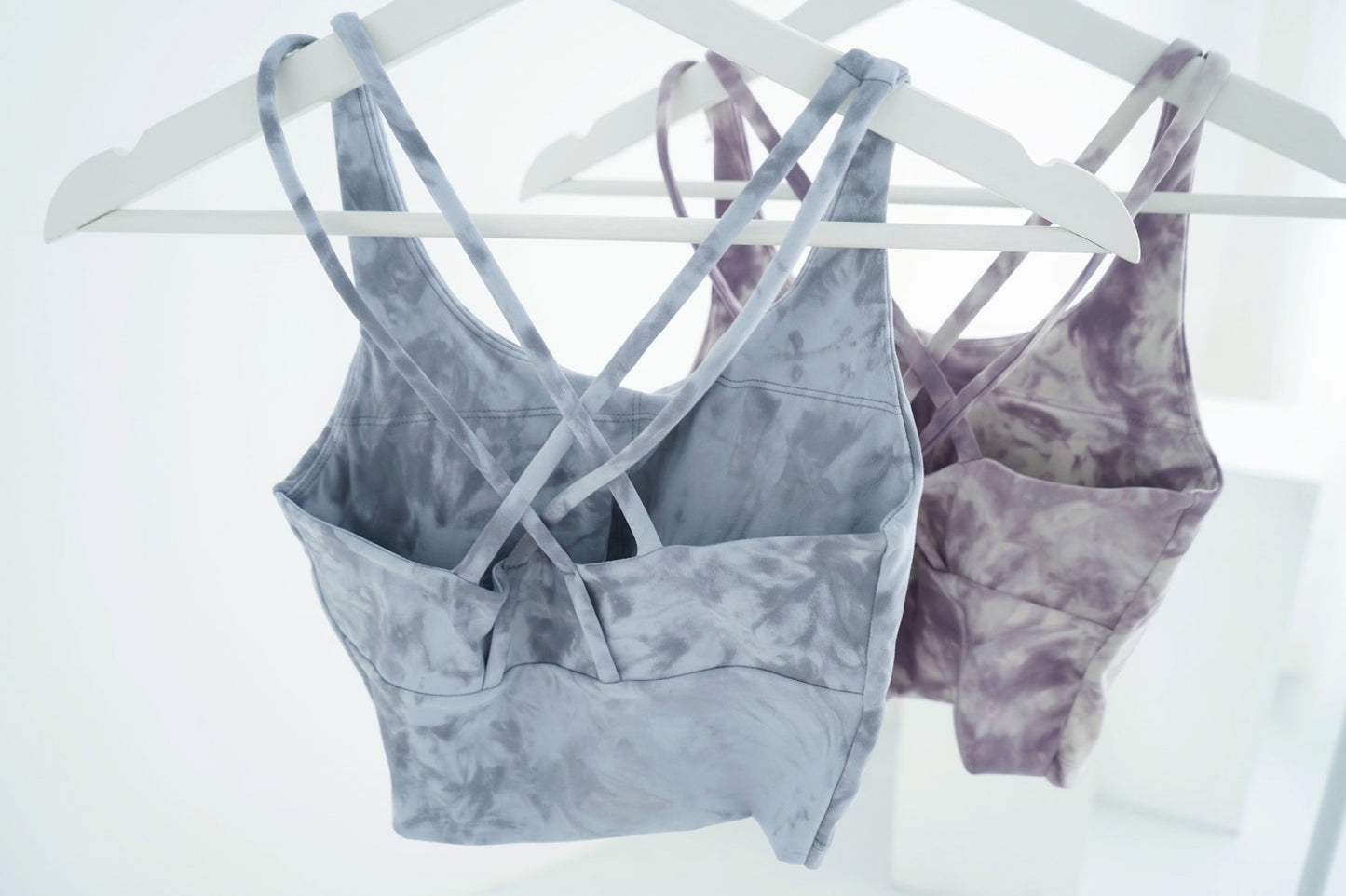 Marble Tie Dye Sports Bra