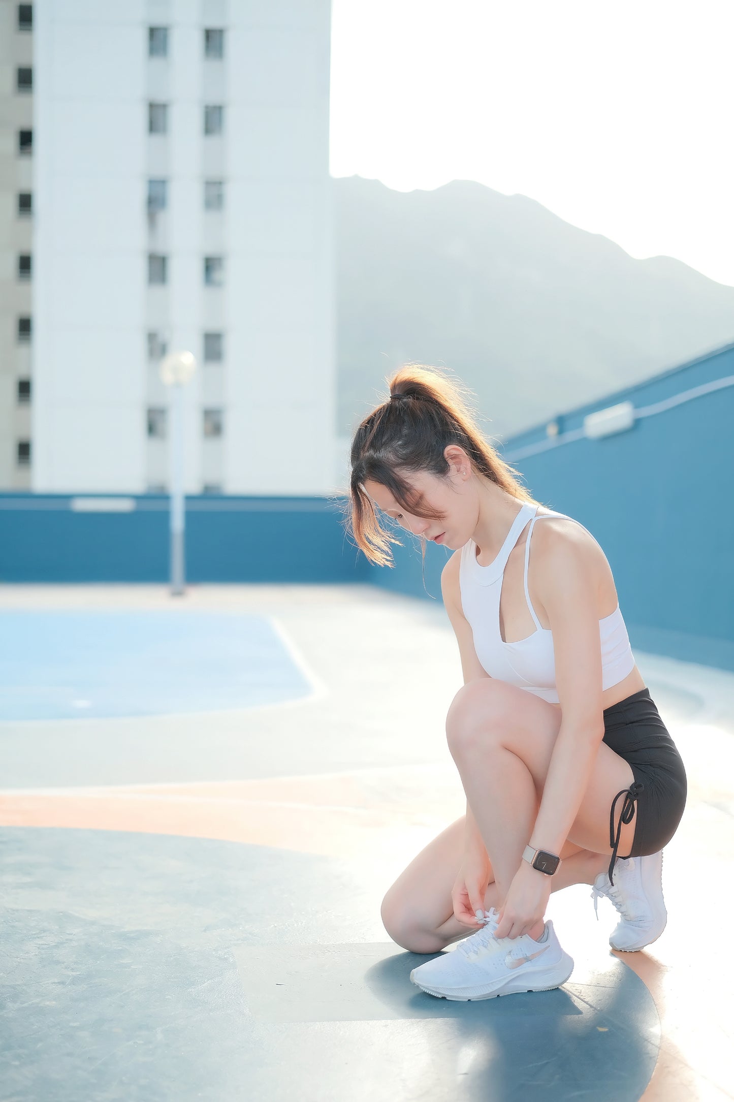 PREMIUM-The One Strap Shoulder Sports Bra