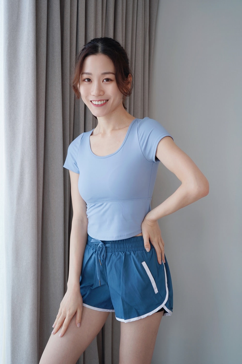 The Side Strip Shorts with Zip Pockets