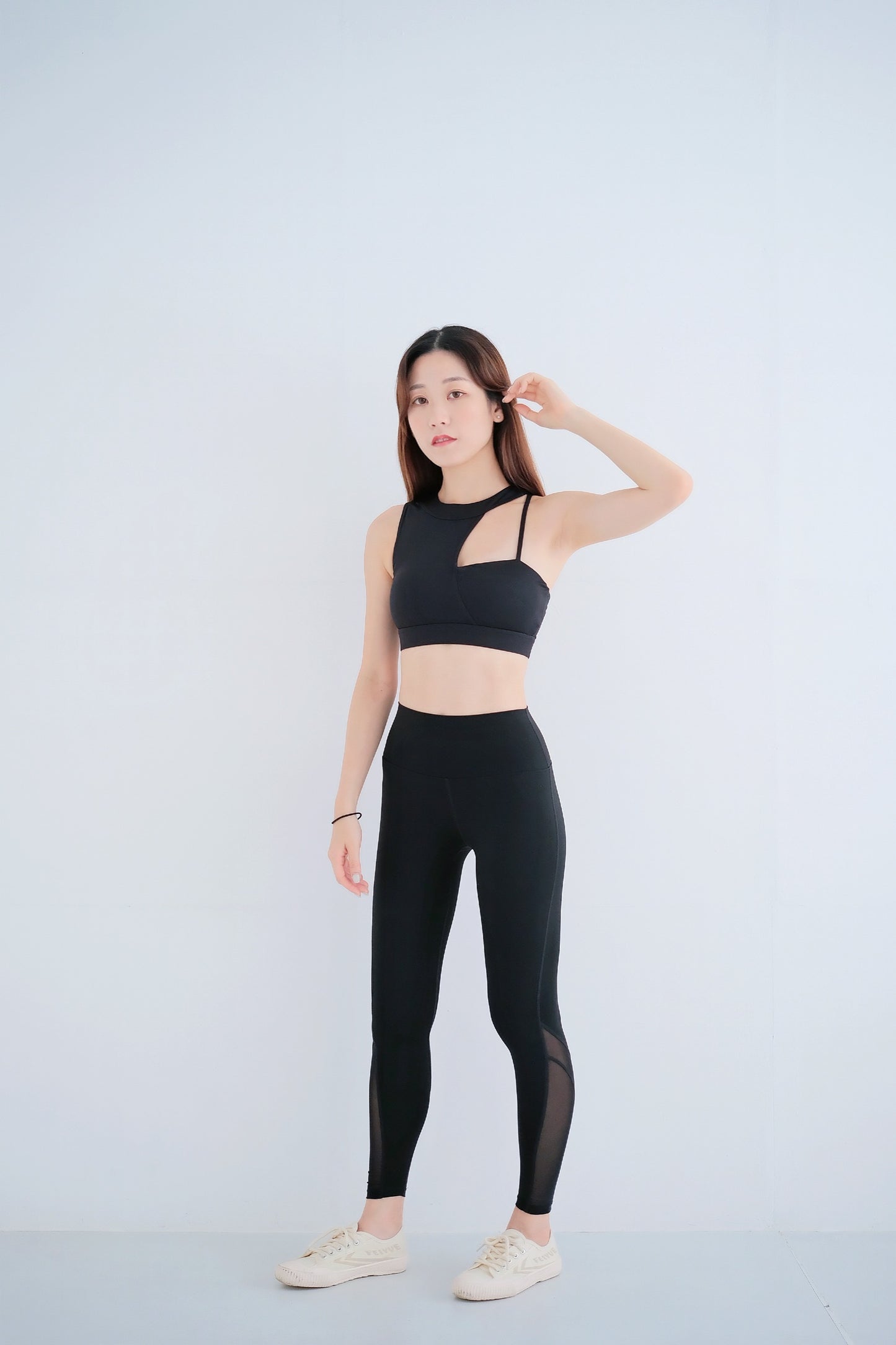 PREMIUM-The One Strap Shoulder Sports Bra