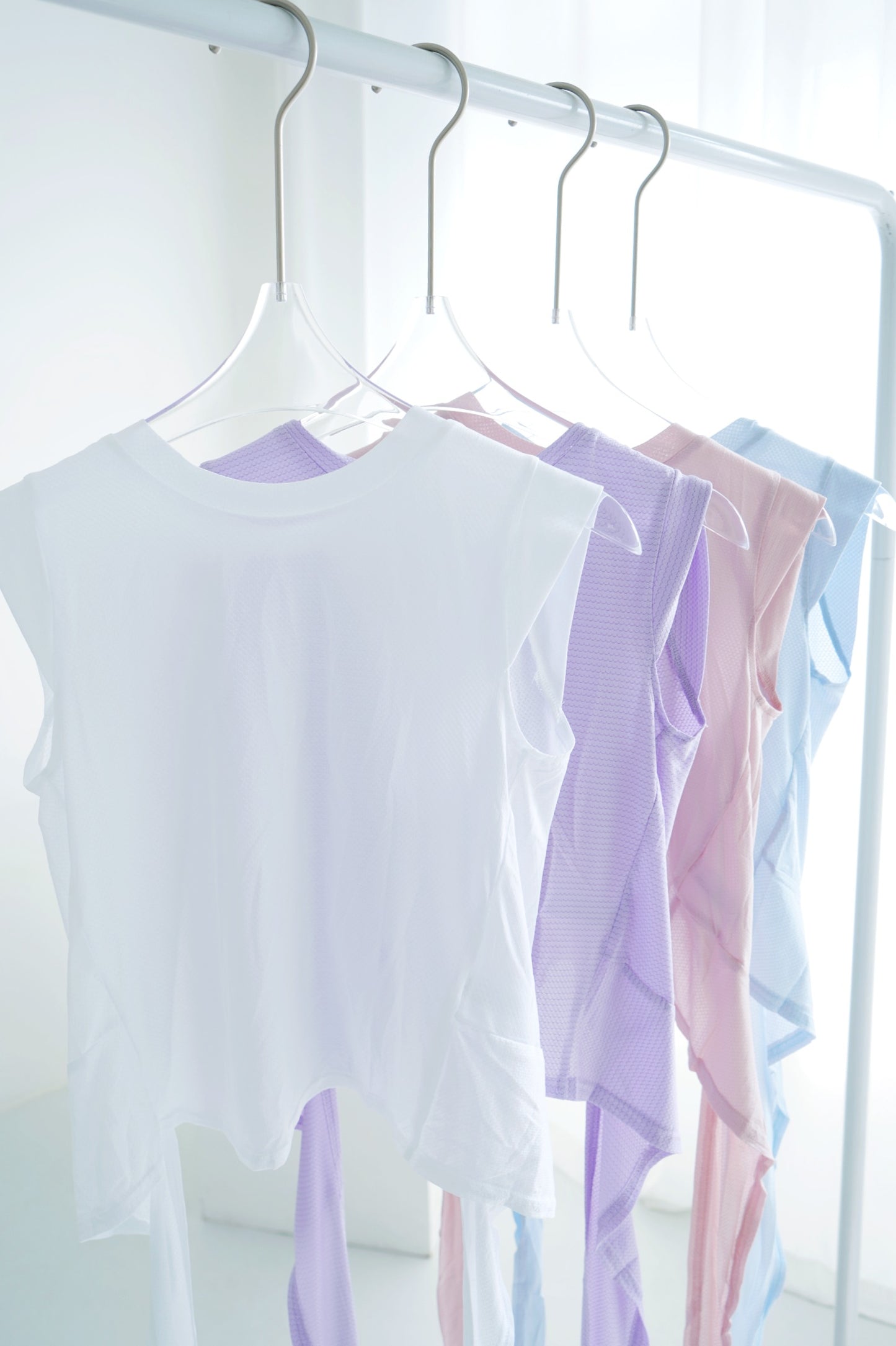 The Pastel Ribbon Sleeveless Top