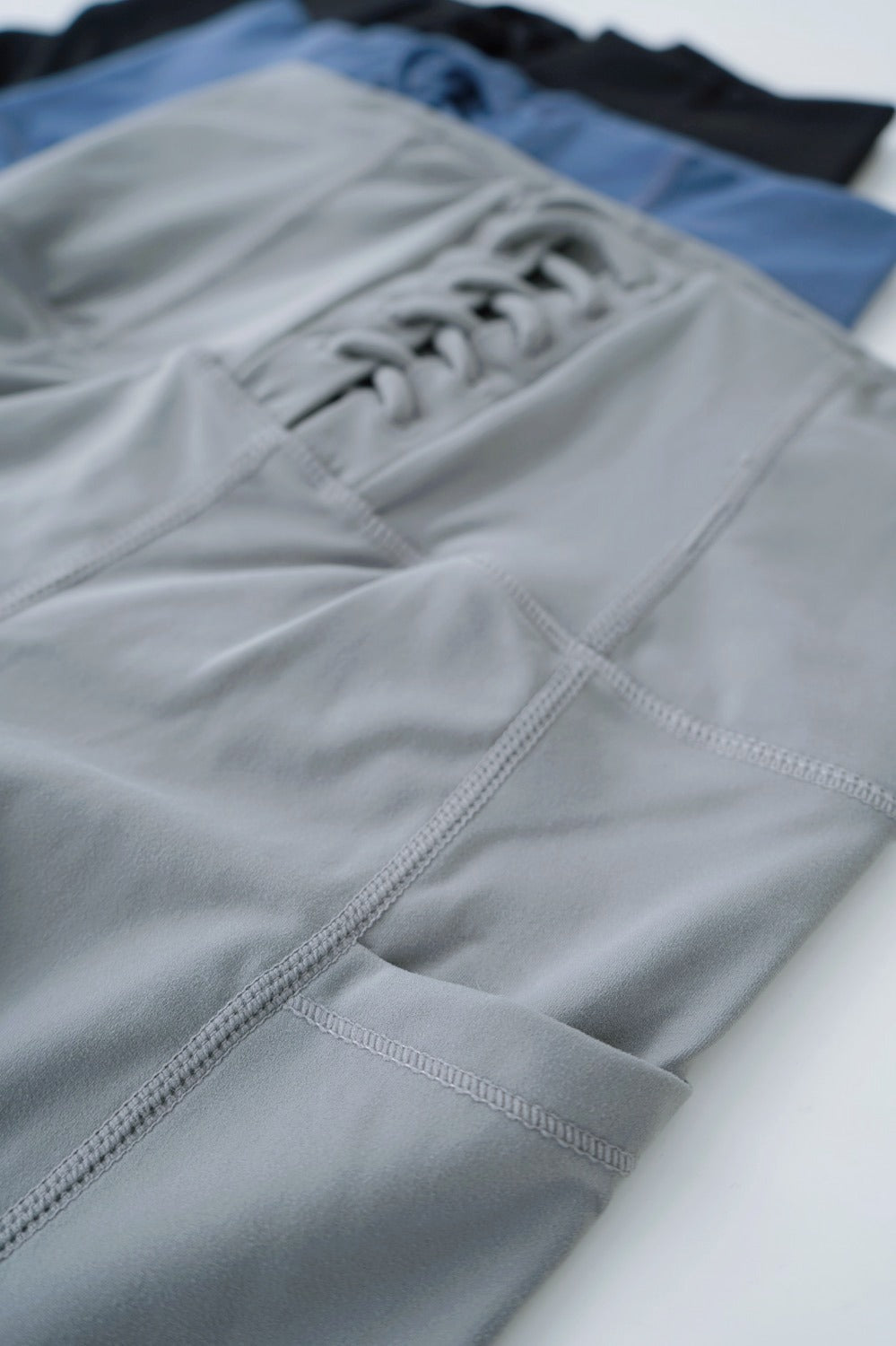 The Corset Belt Leggings with Side Pockets