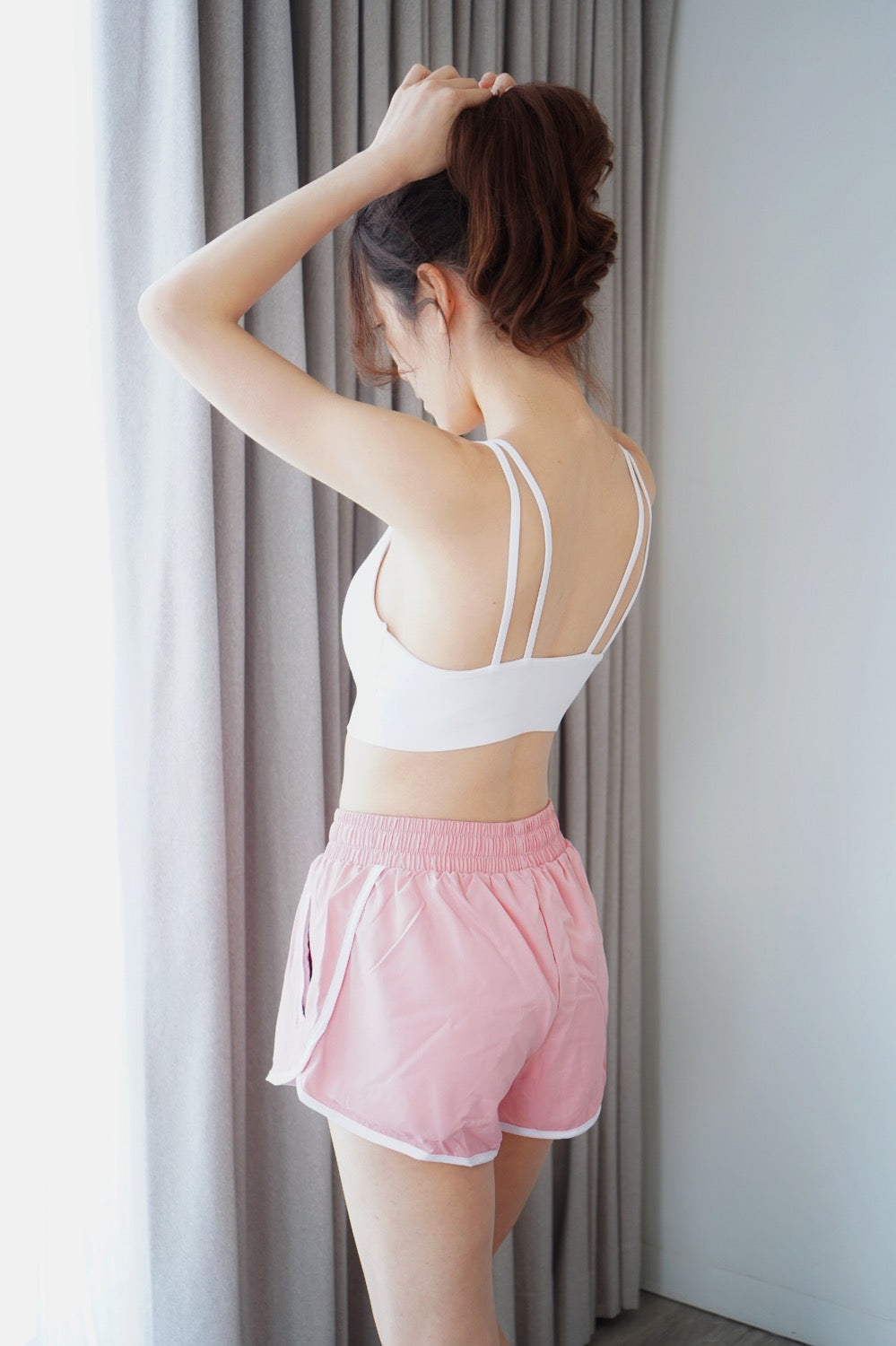 The Side Strip Shorts with Zip Pockets