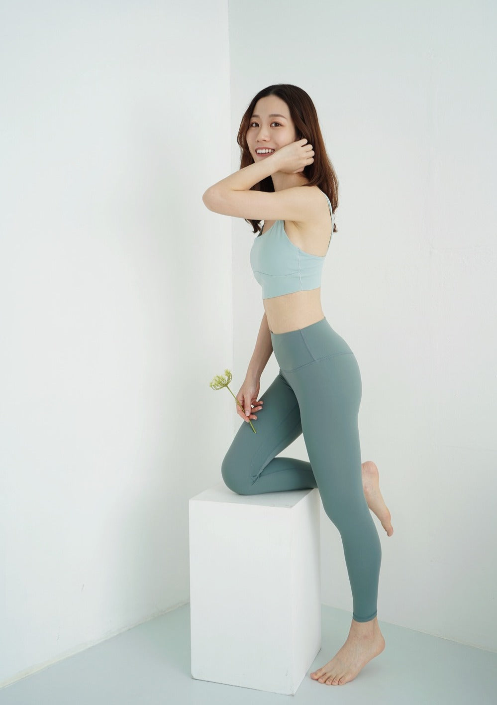 The Greenery Leggings with Waistband Pocket