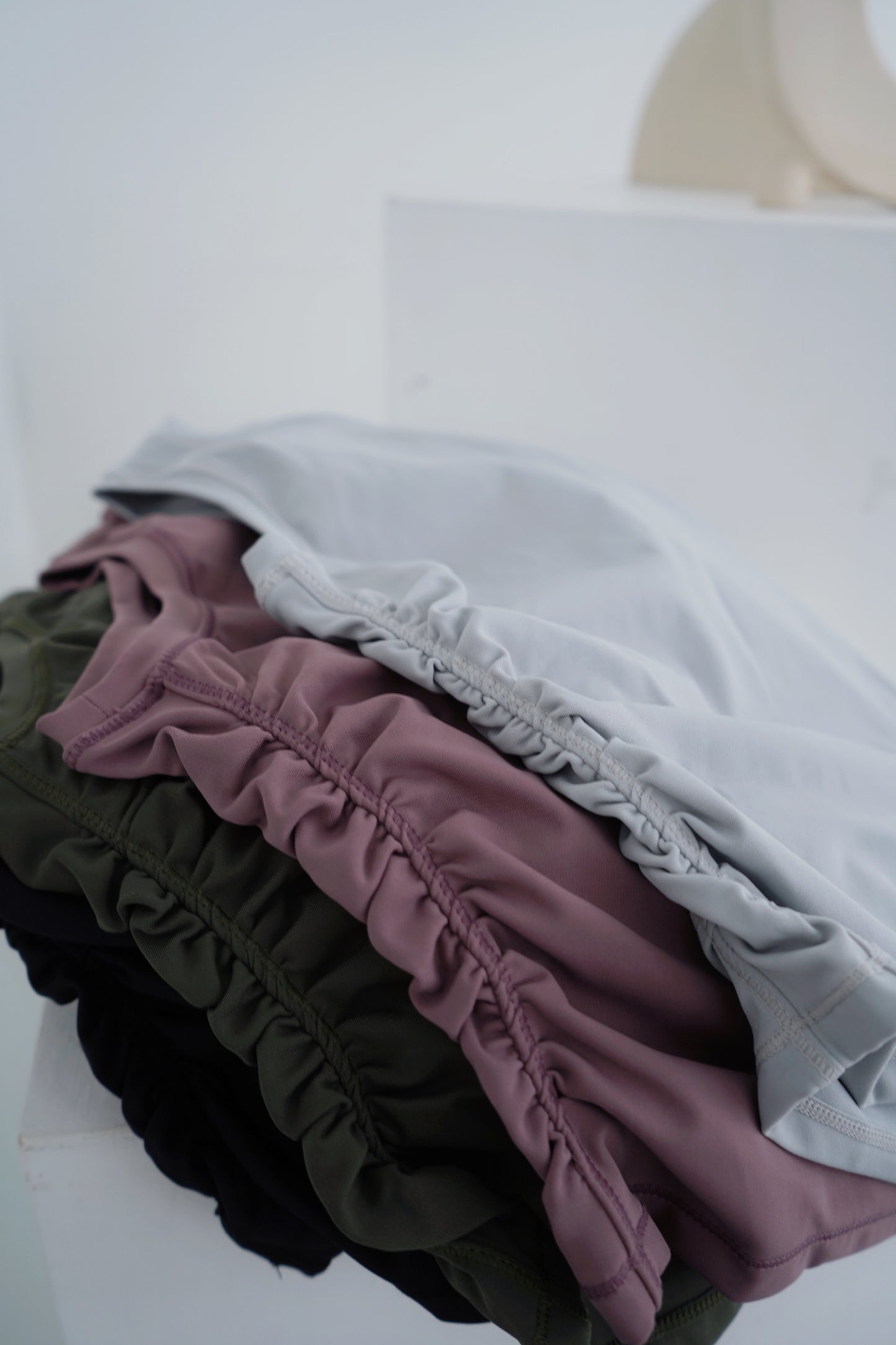 The Ruched Side Crop Tank