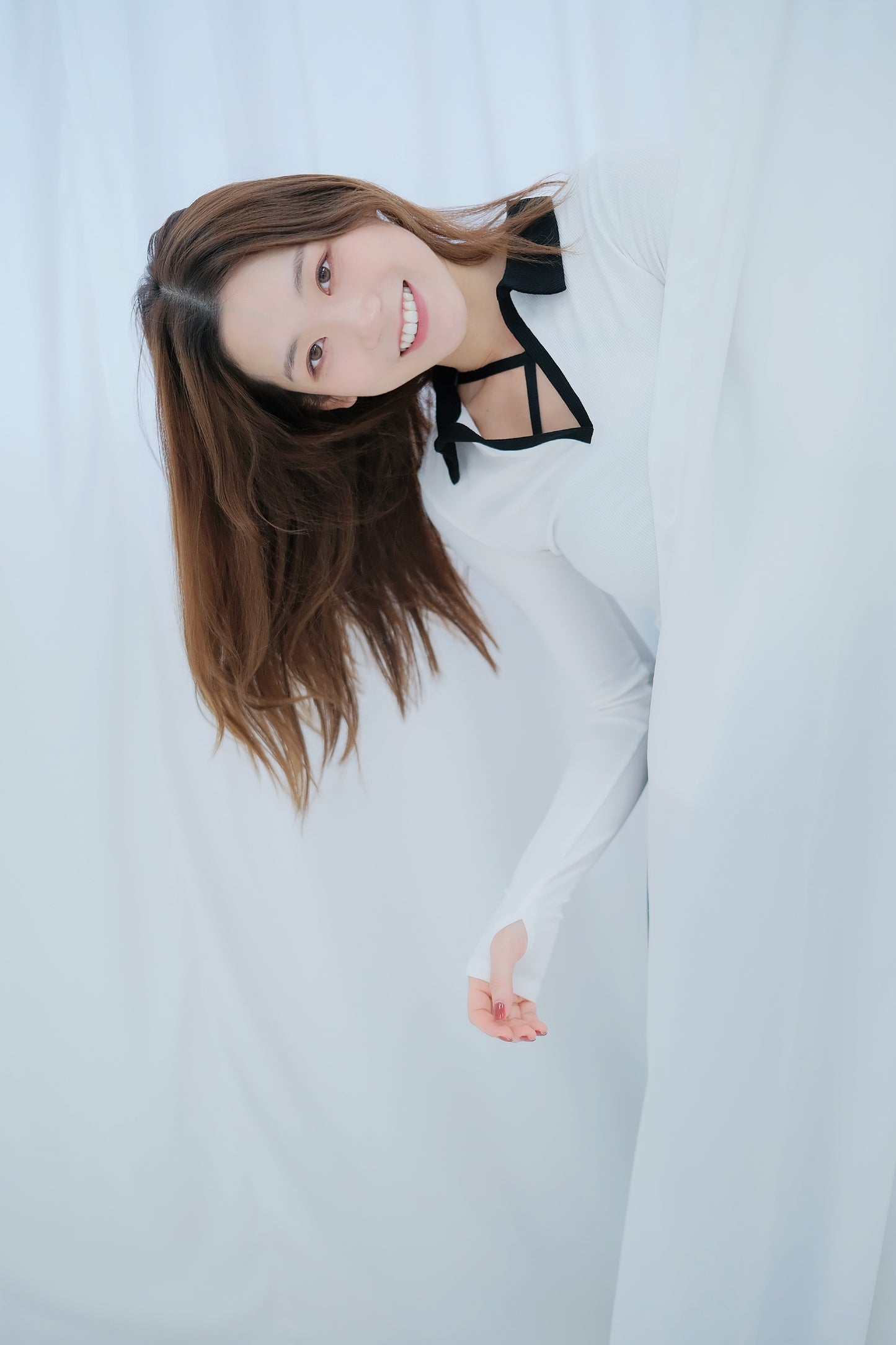 The Vintage Collar Long Sleeve Top