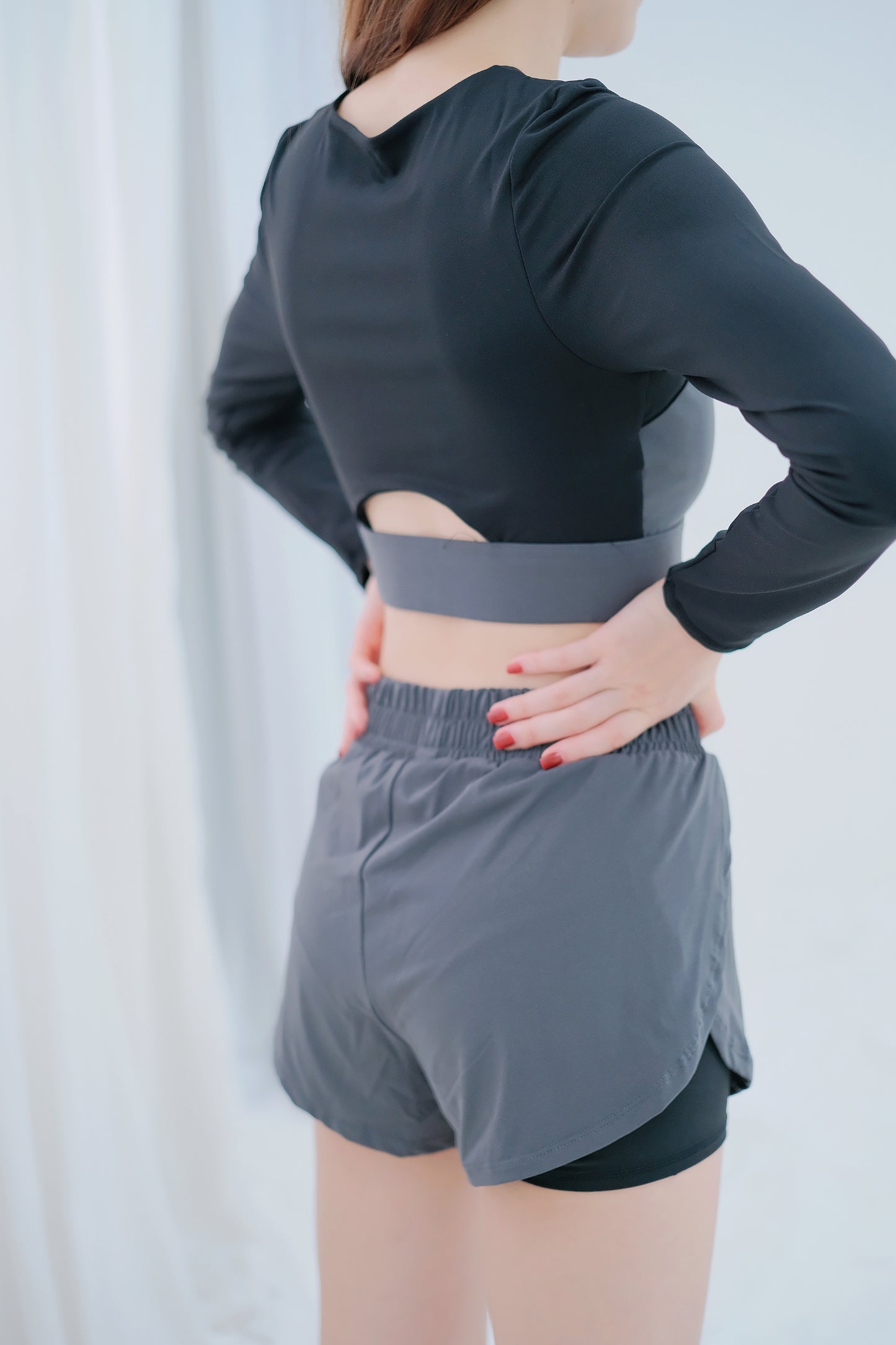 The Hottie Zipper Activewear Set