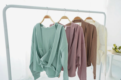 Pastel Wrap Hoodie