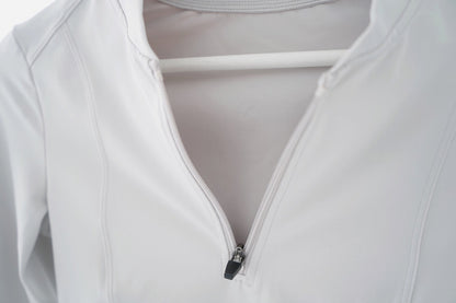 The Cropped Zipper Top