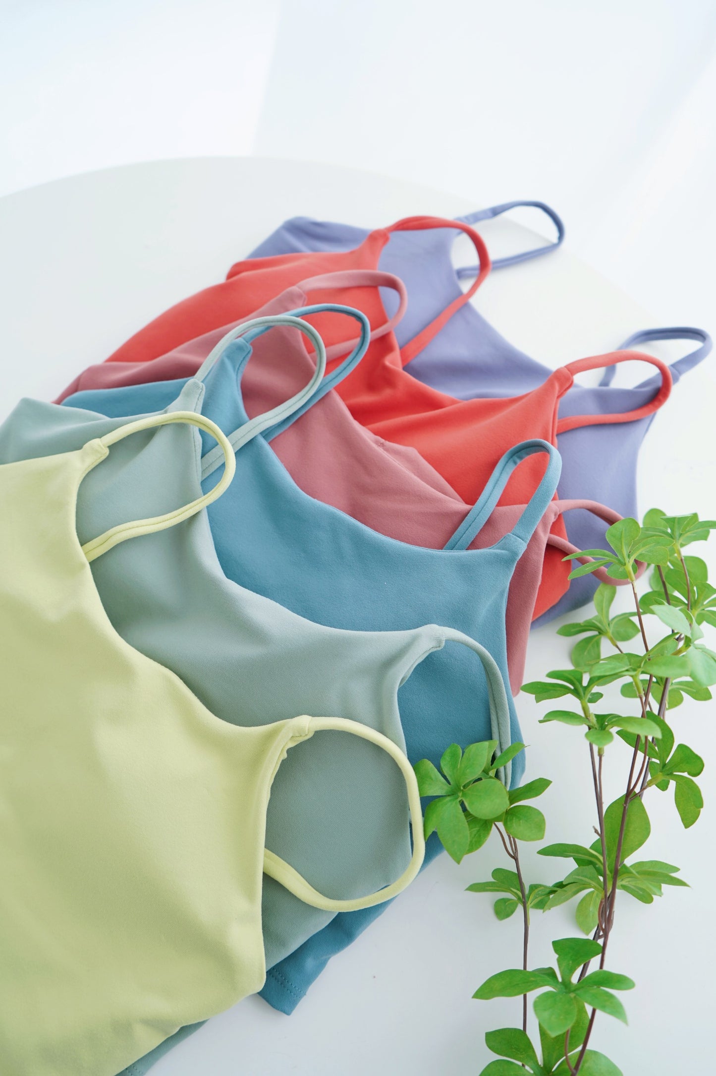 The Spring Fitted Strap Vest Top