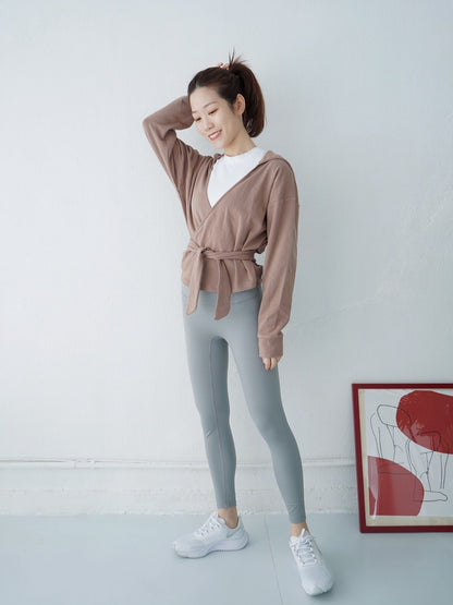 Pastel Wrap Hoodie