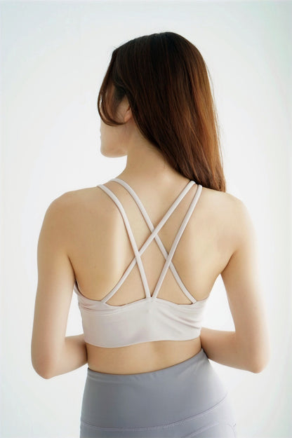 PREMIUM - Fairy Cross Back Sports Bra