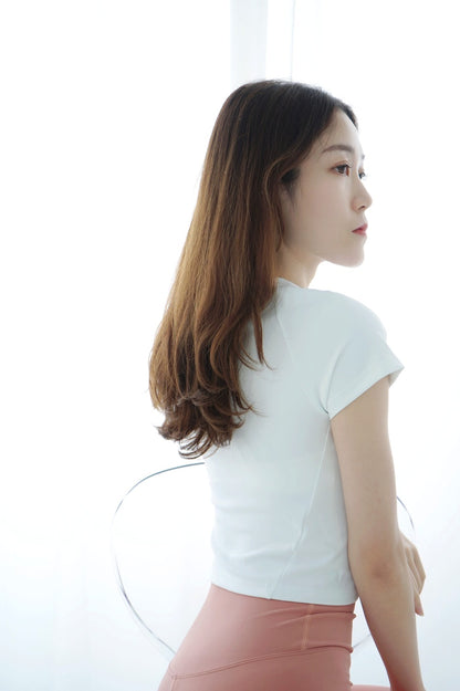 PREMIUM - Classic Cropped Short Sleeve Tee