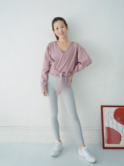 Pastel Wrap Hoodie
