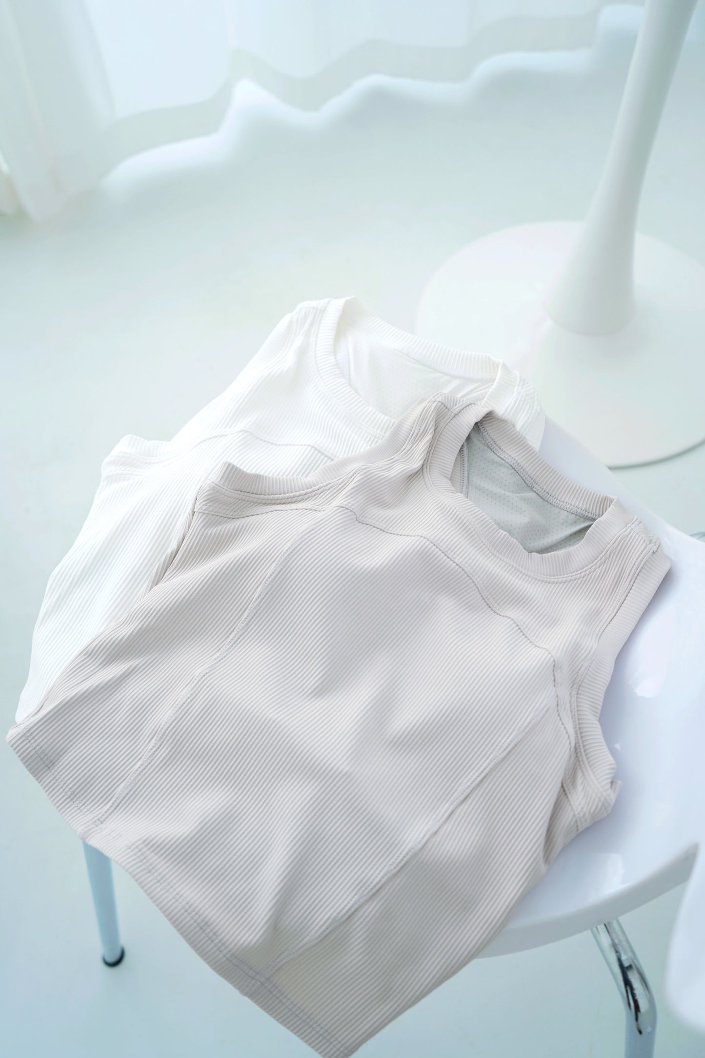 PREMIUM - The Whitey Ribbed Tank Top