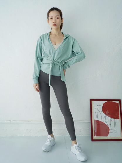 Pastel Wrap Hoodie