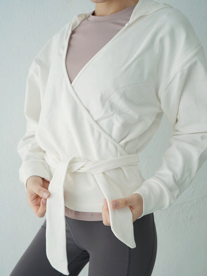 Pastel Wrap Hoodie