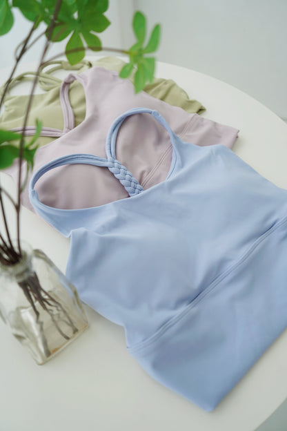 The Back Braid Sports Bra