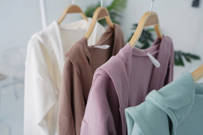 Pastel Wrap Hoodie