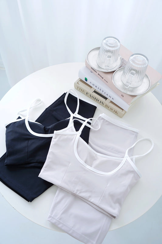 The Mono White Activewear Set