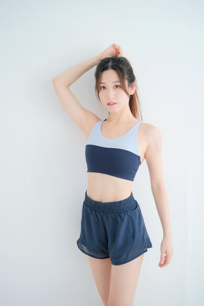 Classy Two Tone Activewear Set