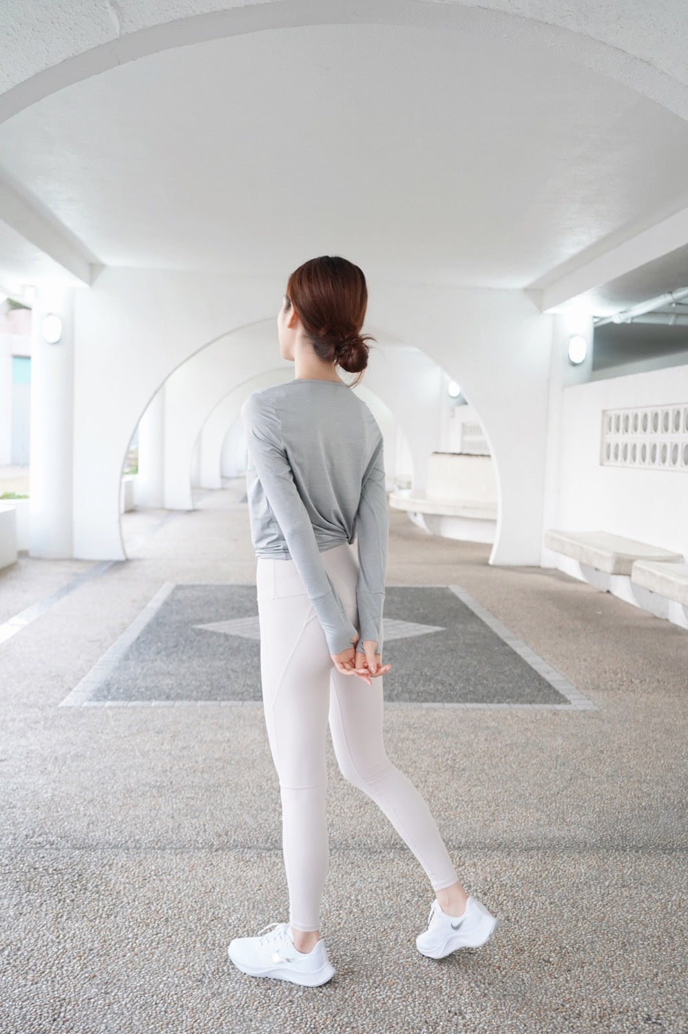 Asymmetric Long Sleeve Shirt