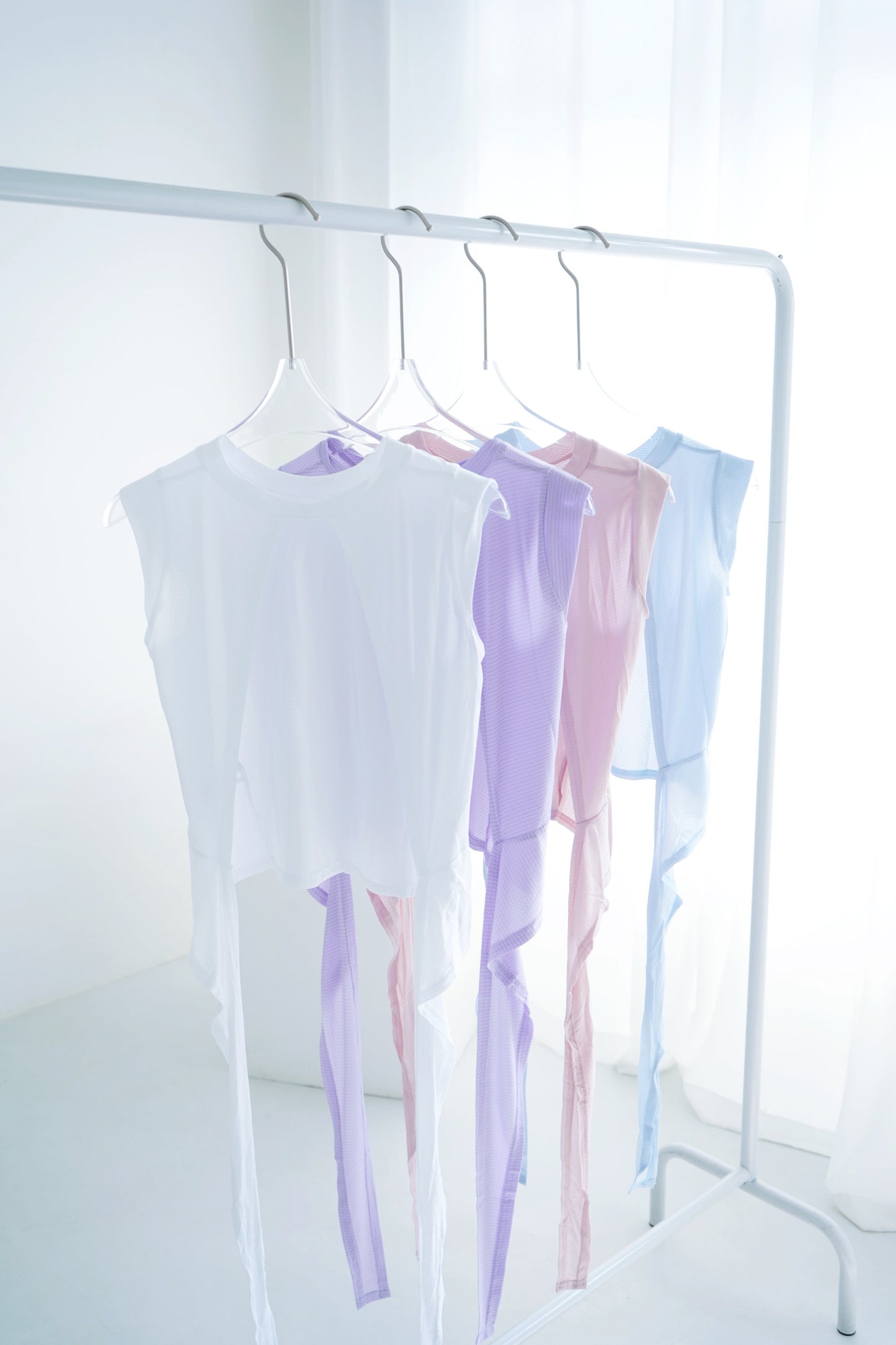 The Pastel Ribbon Sleeveless Top