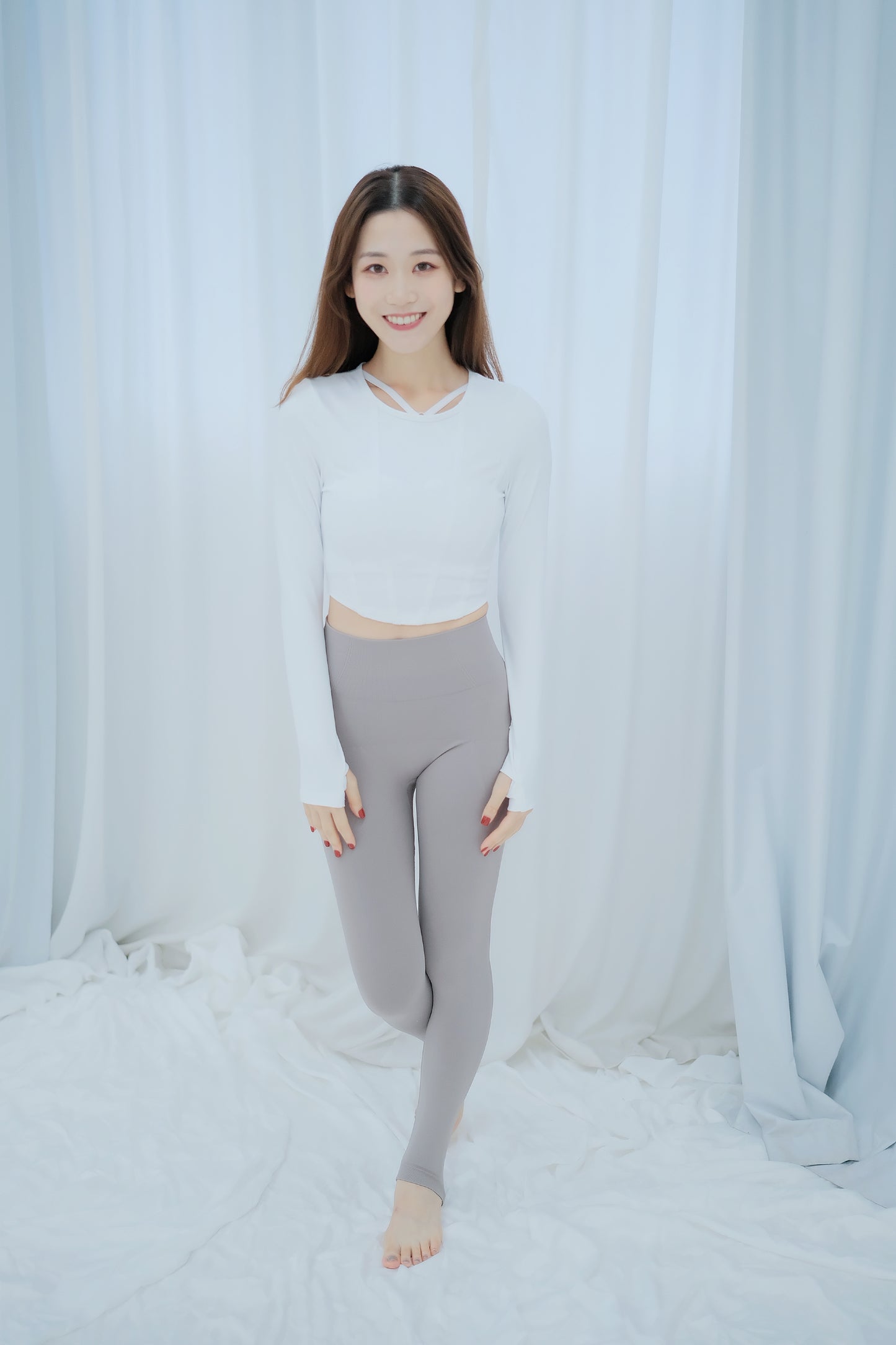 The Daily Slim Cut Long Sleeve Top