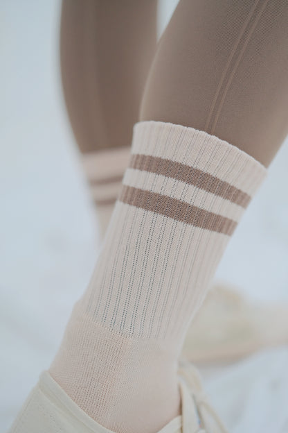 The Simply Stripe Long Socks